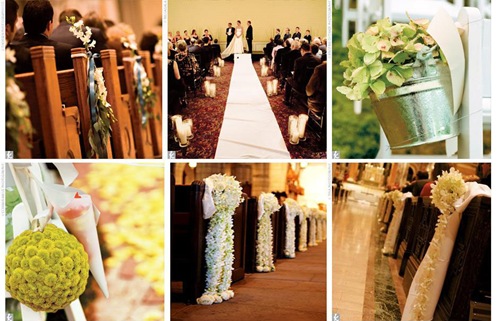You can use the same ideas Scatter rose petals over the aisle 