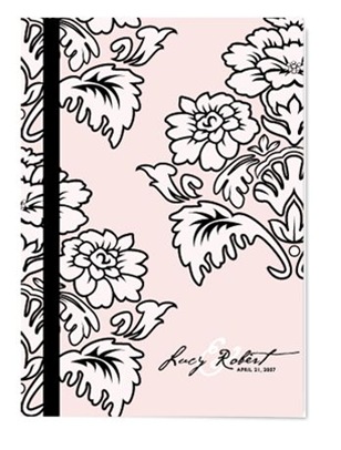 Damask Order Of Service Cover by Pretty Inviting