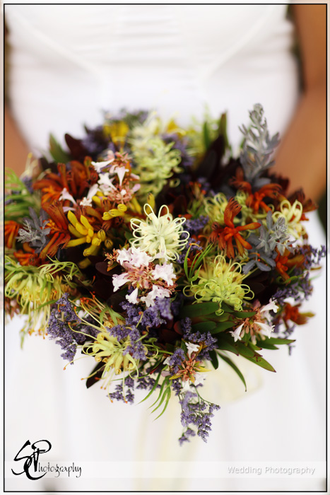  roundup post of beautiful Australian native flower wedding bouquets