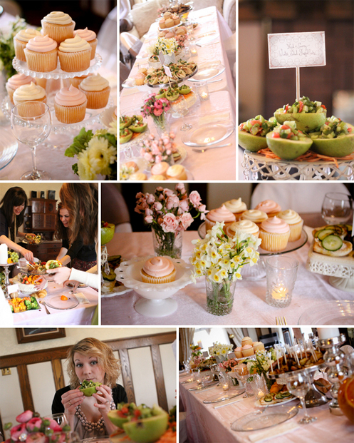 Kristen describes her Tennessee bridal shower as This elegant Southern 