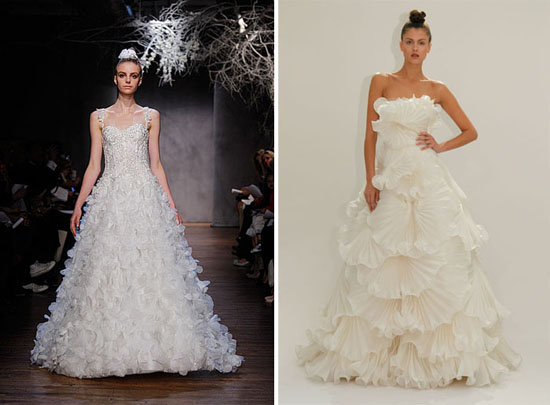 New Monique Lhuillier Wedding Dresses MARCHESA New York Bridal Fashion Week