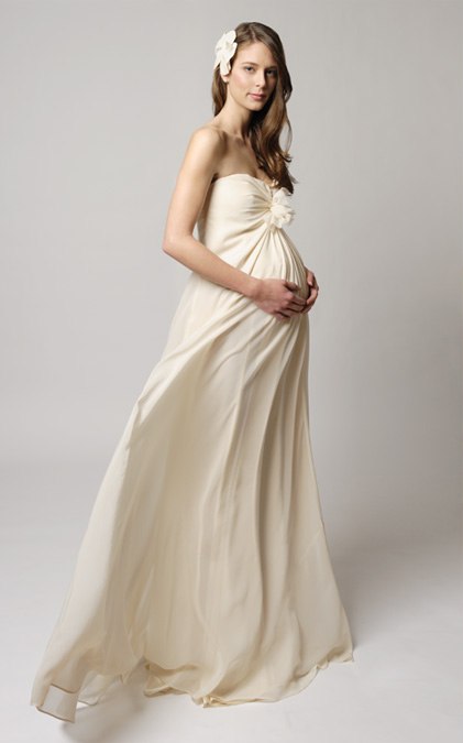 Maternity Wedding Gowns002 Tina Mak Maternity Bridal Gowns