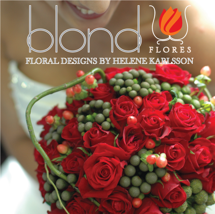 Blond Flores Weddings Banner