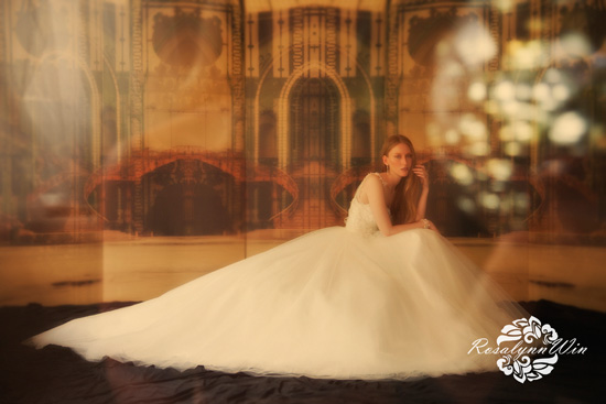 Rosalynn Win Versailles Gown bridal wedding dress vintage inspired
