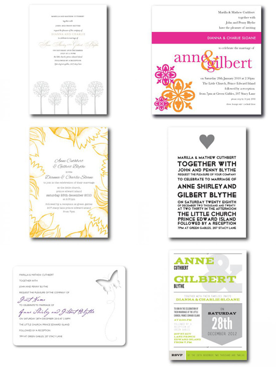creative wedding invitations Vendor of the Week Fi Fy Fo Fum Designs