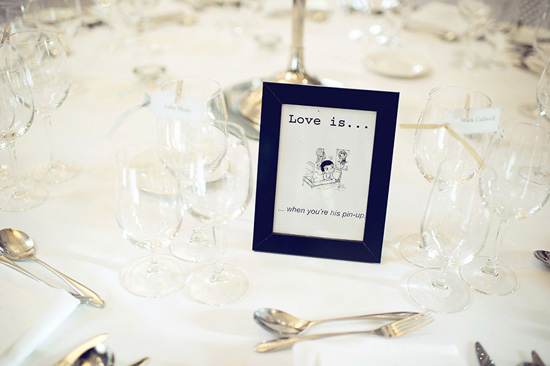 The wedding stationery was created by Rachel Koo and the sweet wedding cake