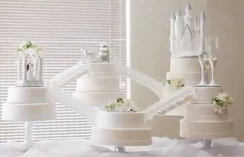Cinderella Wedding Cake YouTube Fairytale Theme Wedding Cake Inspiration