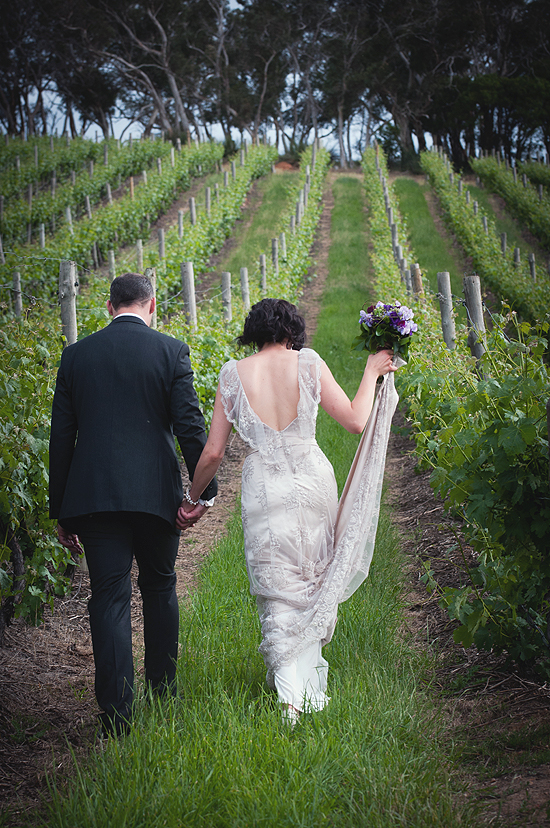 Lavender and Purple Vintage Winery Wedding Photography by Edwin Niczynski