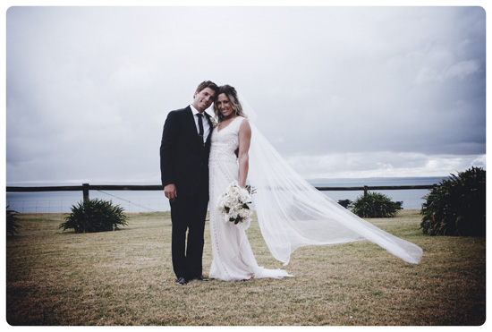 This gorgeous Phillip Island vintage style wedding of Simone and Rhys is