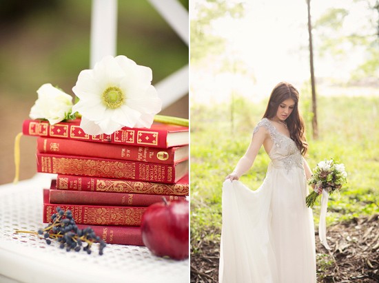 snow white wedding inspiration017 Snow White Wedding Inspiration
